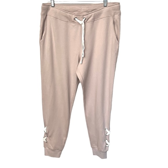 Marc New York Pants - Marc New York Plus Size Lace Up Joggers Pants Size XL